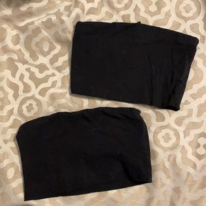 Set of 2 Black Bandeaus